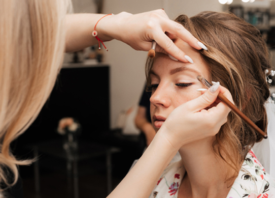 pre wedding shoot makeup services in Warangal